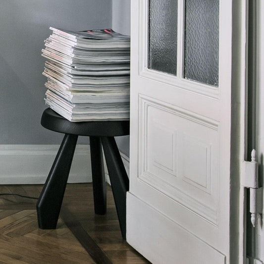 523 Tabouret Méribel Hocker Schwarz