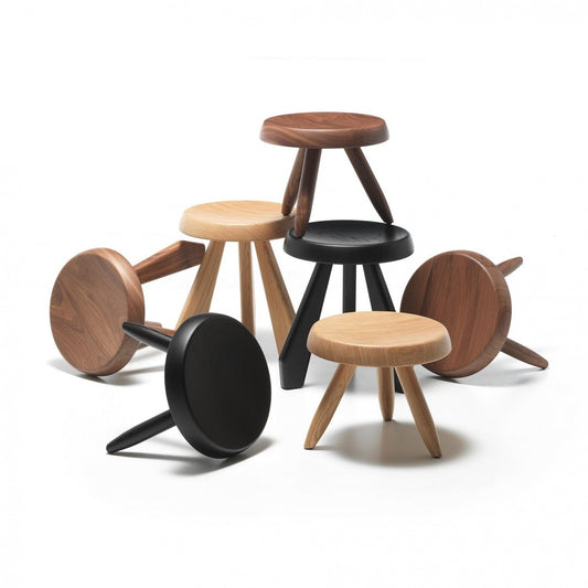 524 Tabouret Berger Hocker Schwarz
