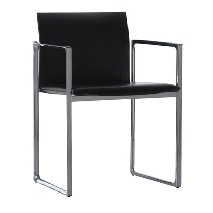 Eve Armlehnstuhl Schwarz