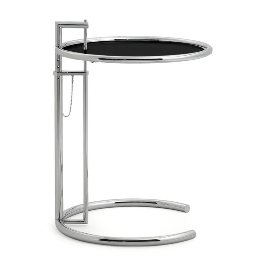 Adjustable Table E 1027 Beistelltisch Schwarz
