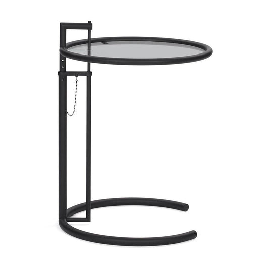Adjustable Table E 1027 Black Version Beistelltisch Schwarz