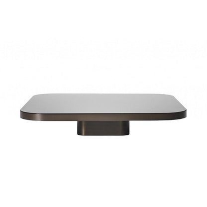 Bow No. 4 Couchtisch 100x100x19cm Schwarz