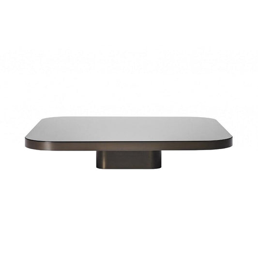 Bow No. 4 Couchtisch 100x100x19cm Schwarz