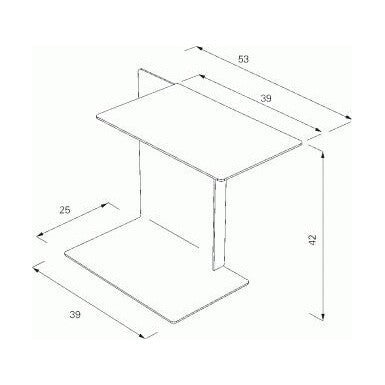 Diana A Beistelltisch