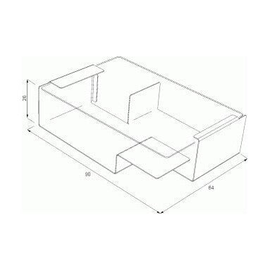 Diana D Beistelltisch Weiß