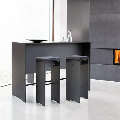 Riva Bar Tisch Anthrazit
