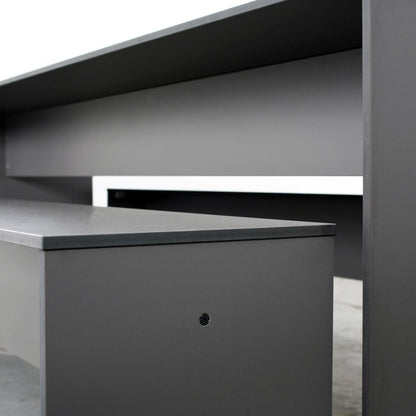 Riva Set 220 Tisch + 1 Bank Weiß