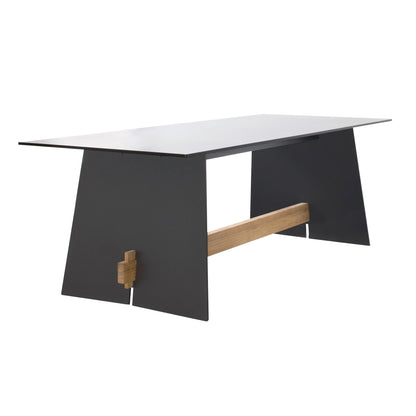 Tension Outdoor Tisch 90x220x73cm Schwarz