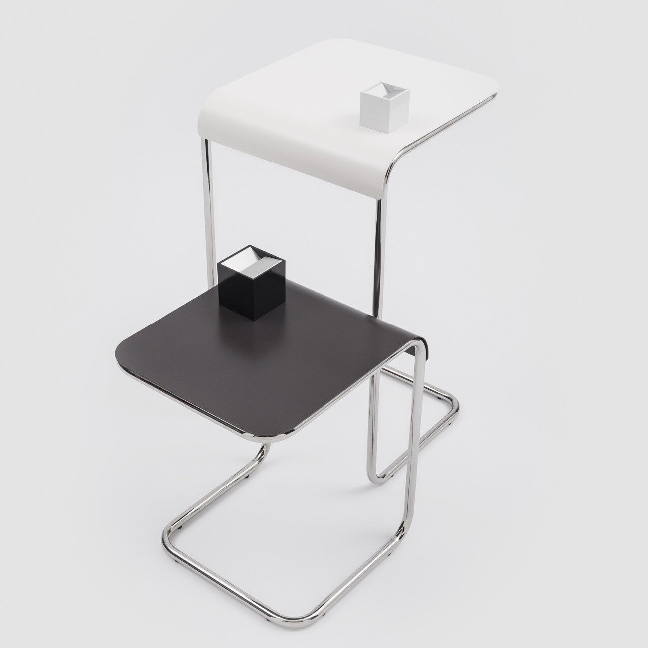 Farallon Beistelltisch S Weiß