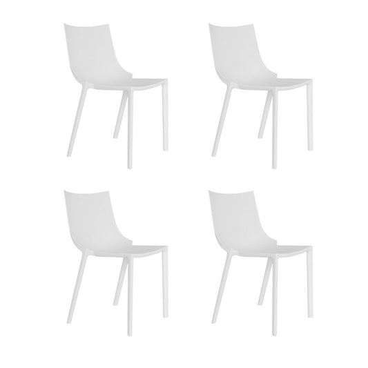 Bo Gartenstuhl 4er Set Weiß