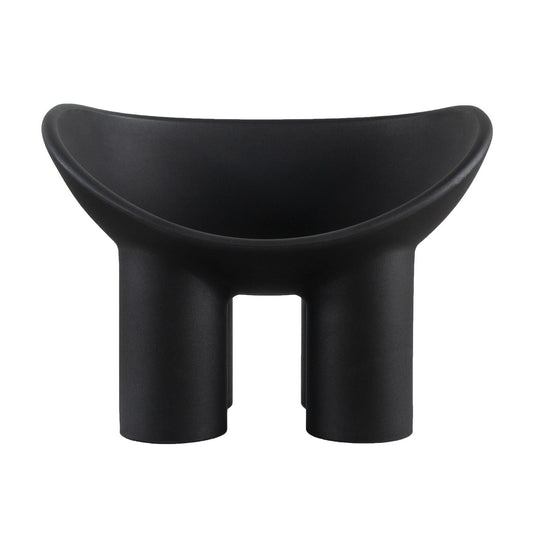 Roly Poly Green Gartenarmlehnstuhl Schwarz