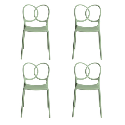 Sissi Gartenstuhl 4er Set Weiß