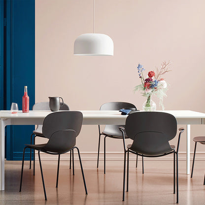 Combo Esszimmerstuhl gepolstert Schwarz