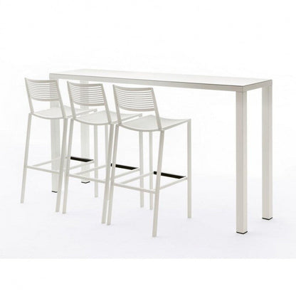 Easy Outdoor Barhocker Weiß