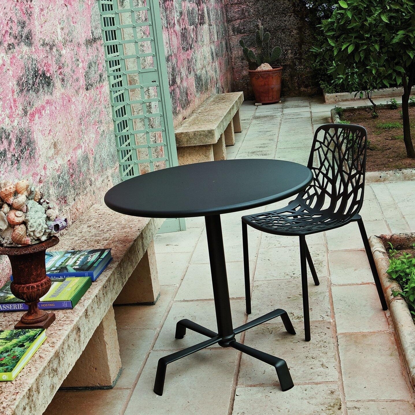 Elica/Tonik Bistrotisch Weiß