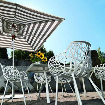 Radice Quadra Outdoor Tisch Weiß