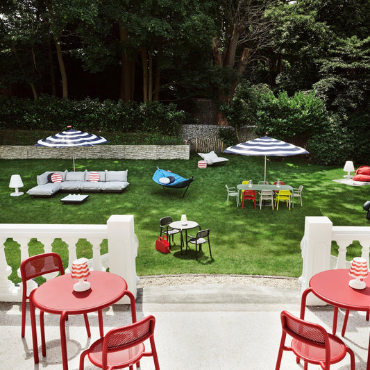 Toní Bistrotisch + Gartenstuhl