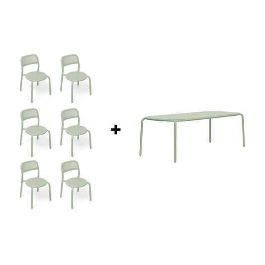 Toní Gartentisch + Gartenstuhl