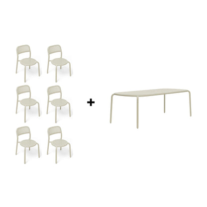 Toní Gartentisch + Gartenstuhl