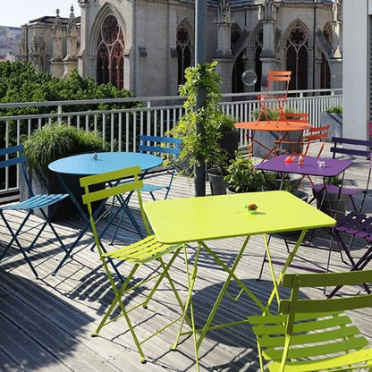 Bistro Klapptisch 71x71cm Gewittergrau