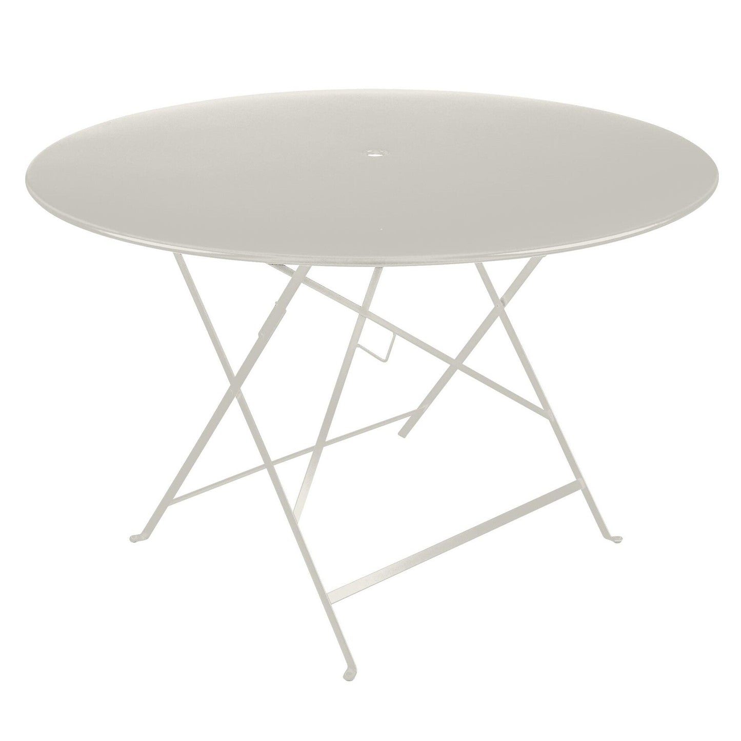 Bistro Klapptisch Ø117cm Weiß