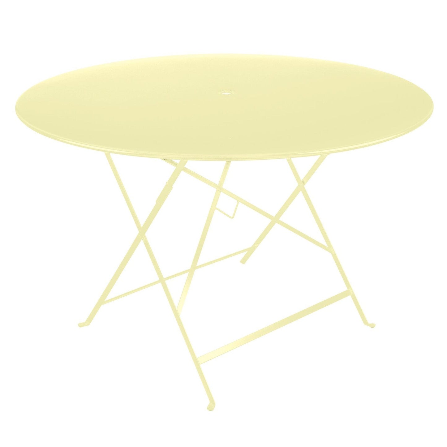 Bistro Klapptisch Ø117cm Weiß
