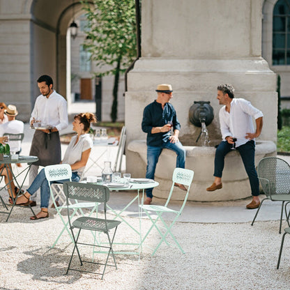 Bistro Klapptisch Ø60cm Zederngrün