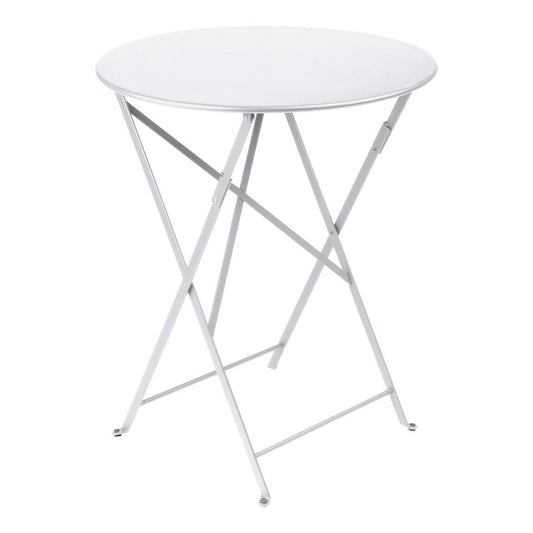 Bistro Klapptisch Ø60cm Weiß