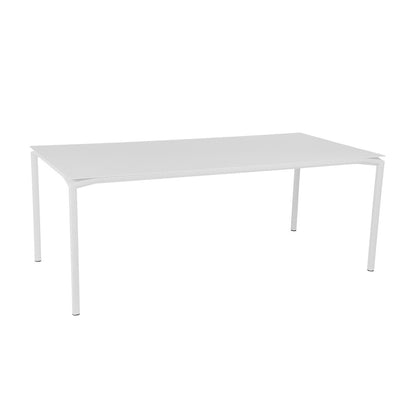 Calvi Gartenesstisch 195x95cm Weiß