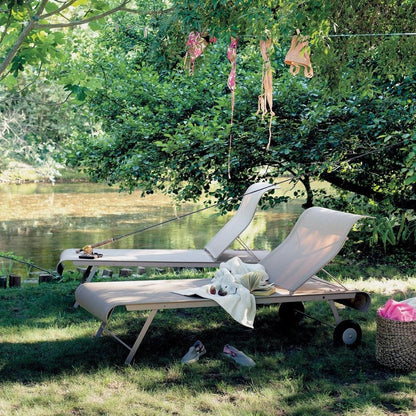 Dune Sonnenliege Anthrazit