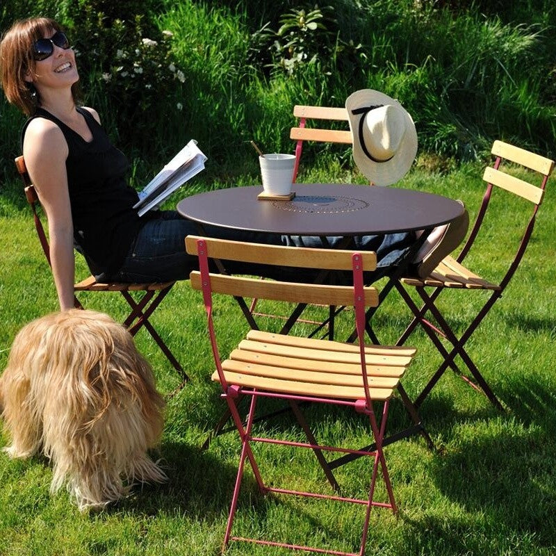 Floréal Klapptisch Ø96cm Weiß