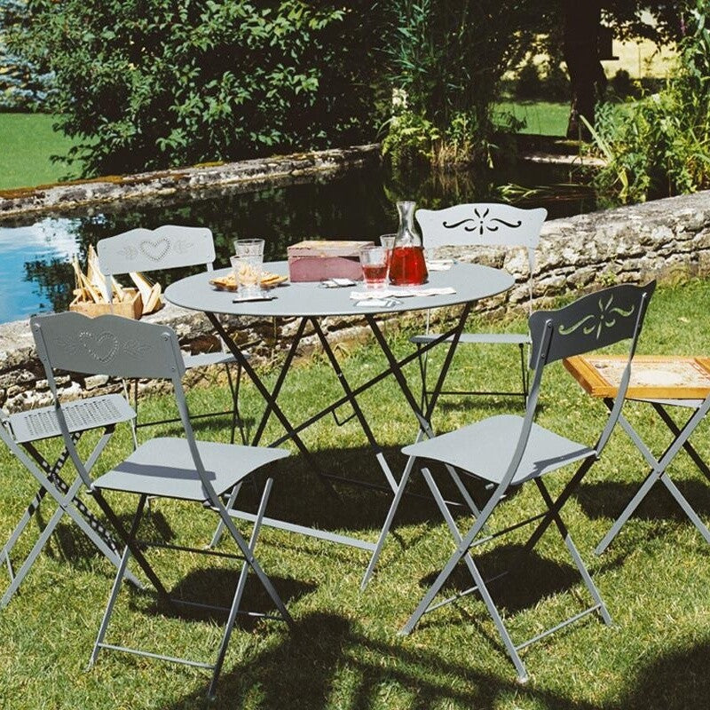 Floréal Klapptisch Ø96cm Weiß