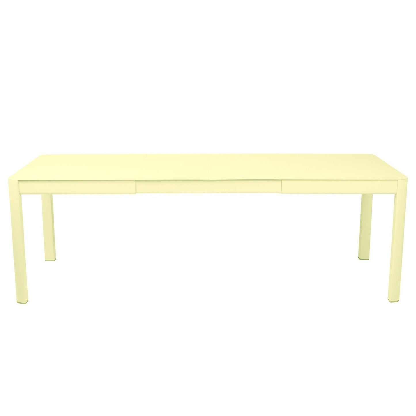 Ribambelle Gartentisch mit 2 Einlegeplatten Weiß