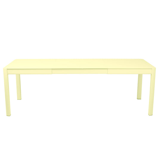 Ribambelle Gartentisch mit 2 Einlegeplatten Weiß