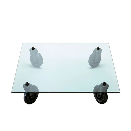 Tavolo Con Ruote Couchtisch 100x100cm