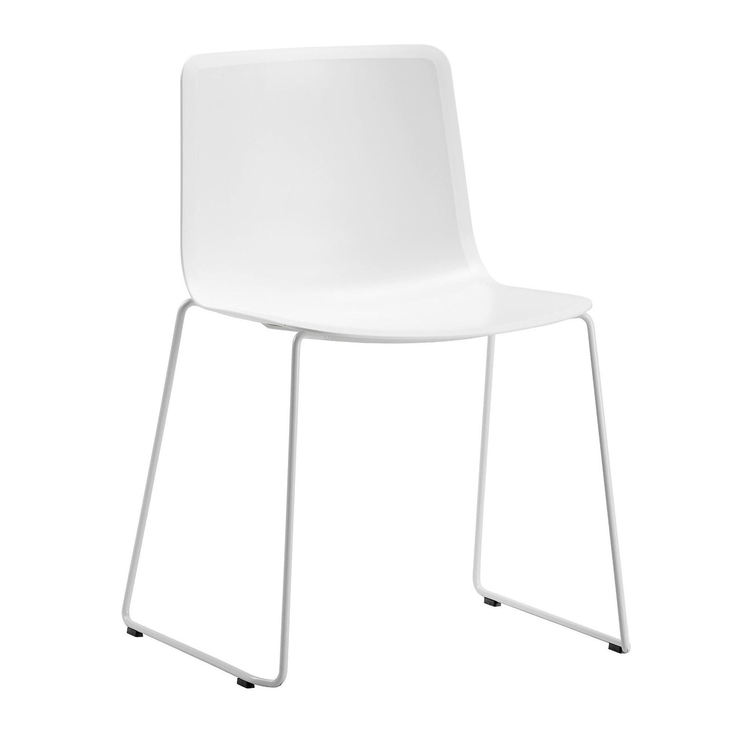 Pato Stuhl Kufengestell Schwarz