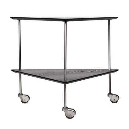 AJ Trolley Beistelltisch Schwarz