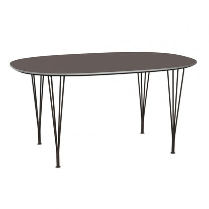 B612 Super-elliptischer Tisch Laminat 150x100x72cm