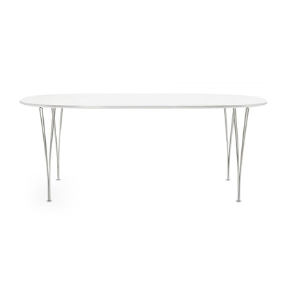 B614 Super-elliptischer Tisch 240x120x72cm Weiß