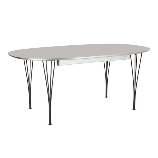 B619 Super-elliptischer Tisch Laminat ausziehbar