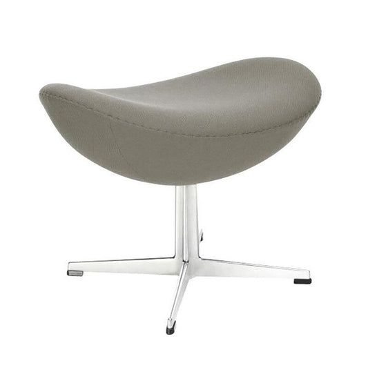 Egg/Das Ei™ Fußhocker Stoff Hellgrau