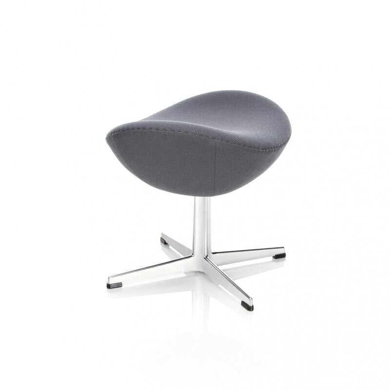 Egg/Das Ei™ Fußhocker Stoff Schwarz