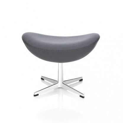 Egg/Das Ei™ Fußhocker Stoff Weiß