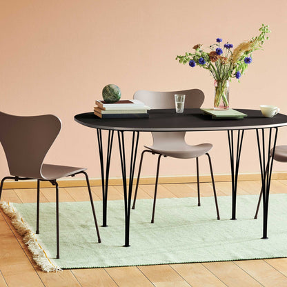 Serie 7™ Stuhl gefärbte Esche Braun Bronze