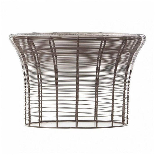 Aram Kaffeetisch H 41cm Weiß
