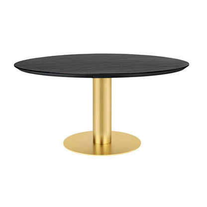 2.0 Dining Table Gestell Messing Ø150cm Schwarz