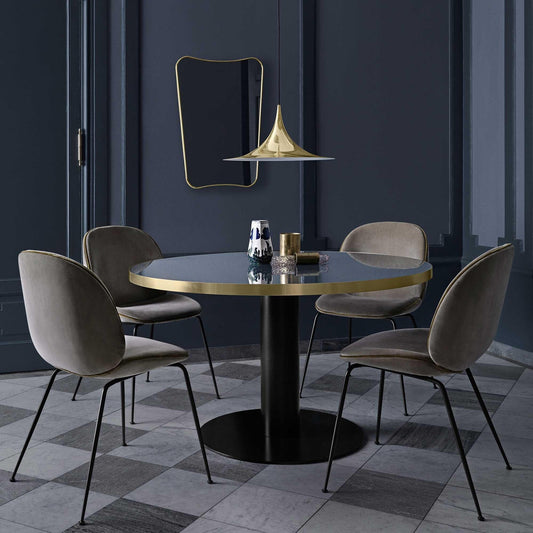 2.0 Dining Table Gestell schwarz Ø110cm Schwarz
