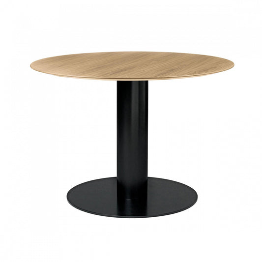 2.0 Dining Table Gestell schwarz Ø110cm Schwarz