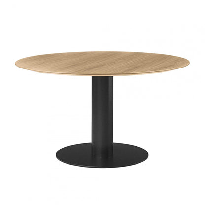 2.0 Dining Tisch Gestell schwarz Ø130cm Schwarz