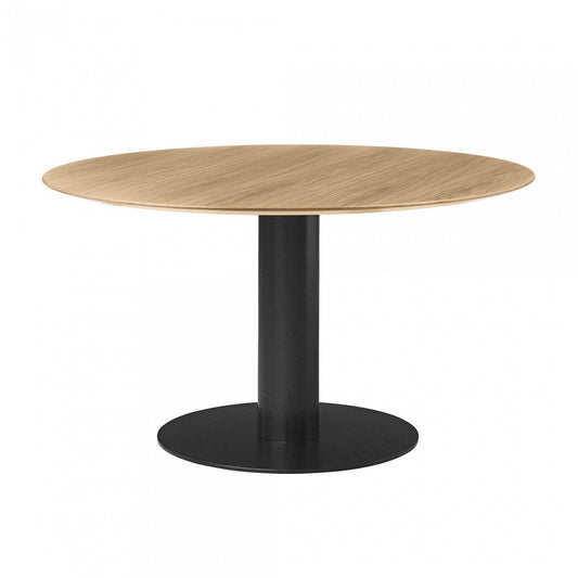 2.0 Dining Tisch Gestell schwarz Ø130cm Schwarz